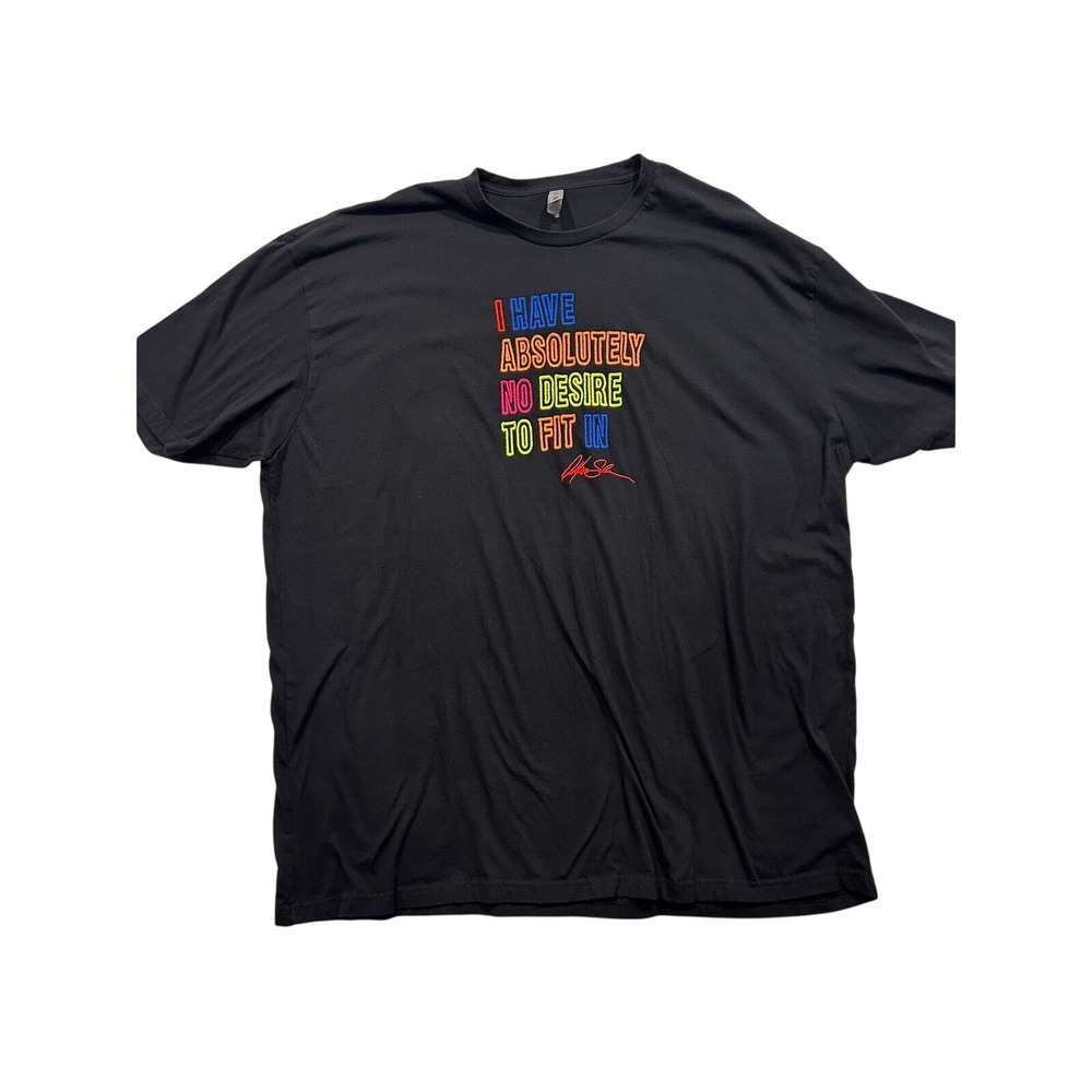 Next Level Apparel Graphic T-Shirt Colorful‎ Slogan Tee Statement Top 4XL (566)